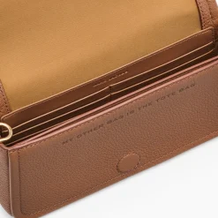 Clearance Marc Jacobs The Leather Mini Crossbody, Argan Oil