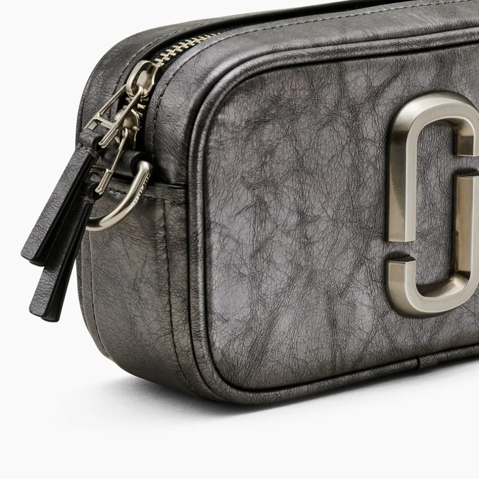 Marc Jacobs The Metallic Distressed Big Shot Crossbody,*Dame Crossovers & Skuldertasker