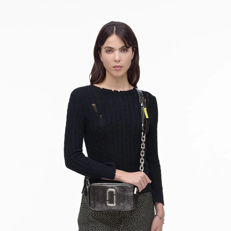 Marc Jacobs The Metallic Distressed Big Shot Crossbody,*Dame Crossovers & Skuldertasker