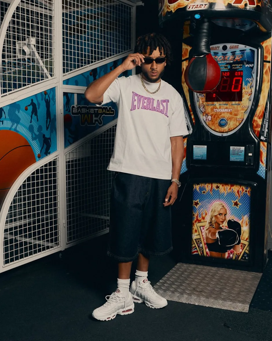 Sale FOREVERLAST The ‘Neon Sign Tee’, L Brilliant White