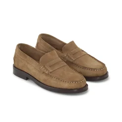Outlet Playboy Footwear The Norah Loafers, , 40 Beige Suede
