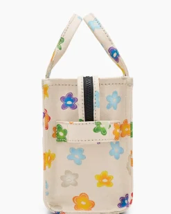 Outlet Marc Jacobs The Small Tote Bag, White Multi