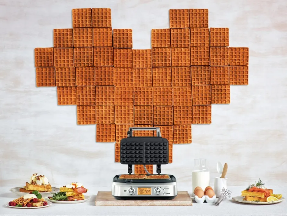 Clearance Sage The Smart Waffle Vaffeljern