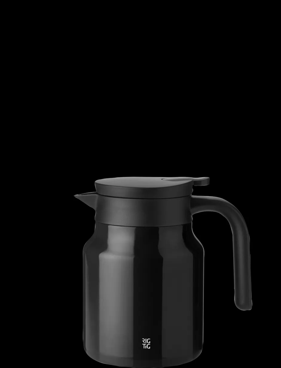 Clearance RIG-TIG by Stelton Therm-It Termokande, , 0,9 L Black