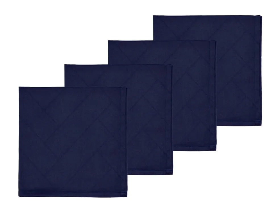 Hot Södahl Tiles 4-pak Stofserviet, , 4-pak, 45x45 cm Indigo
