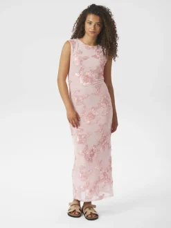 Neo Noir Tiranna Big Flower Mesh Kjole, , 40*Dame Kjoler