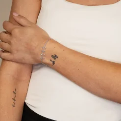 byBiehl Together Family 4 Armbånd, , 19,5 cm Sølv