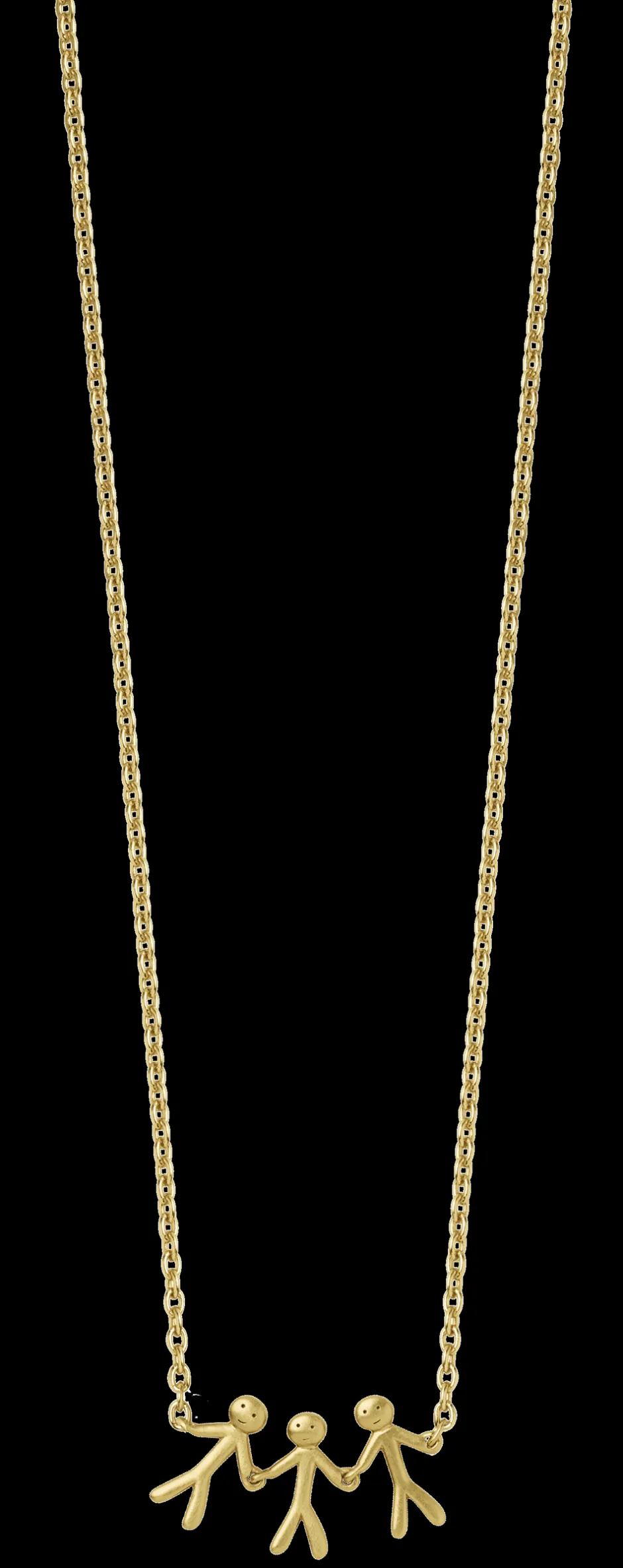 Clearance byBiehl Together Family 3 Halskæde, , 45 cm Gold Plated