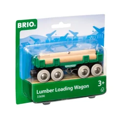 Outlet BRIO Togvogn Med Tømmer