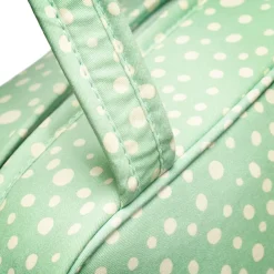 Discount Karen Toilettaskesæt, Green/Yellow Dots