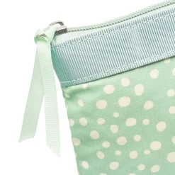 Discount Karen Toilettaskesæt, Green/Yellow Dots