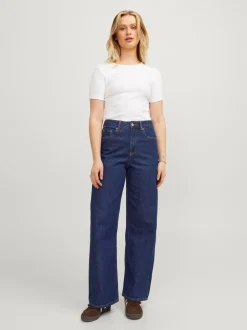 Best JJXX Tokyo Wide Jeans, , W31/L30 Dark Blue Denim