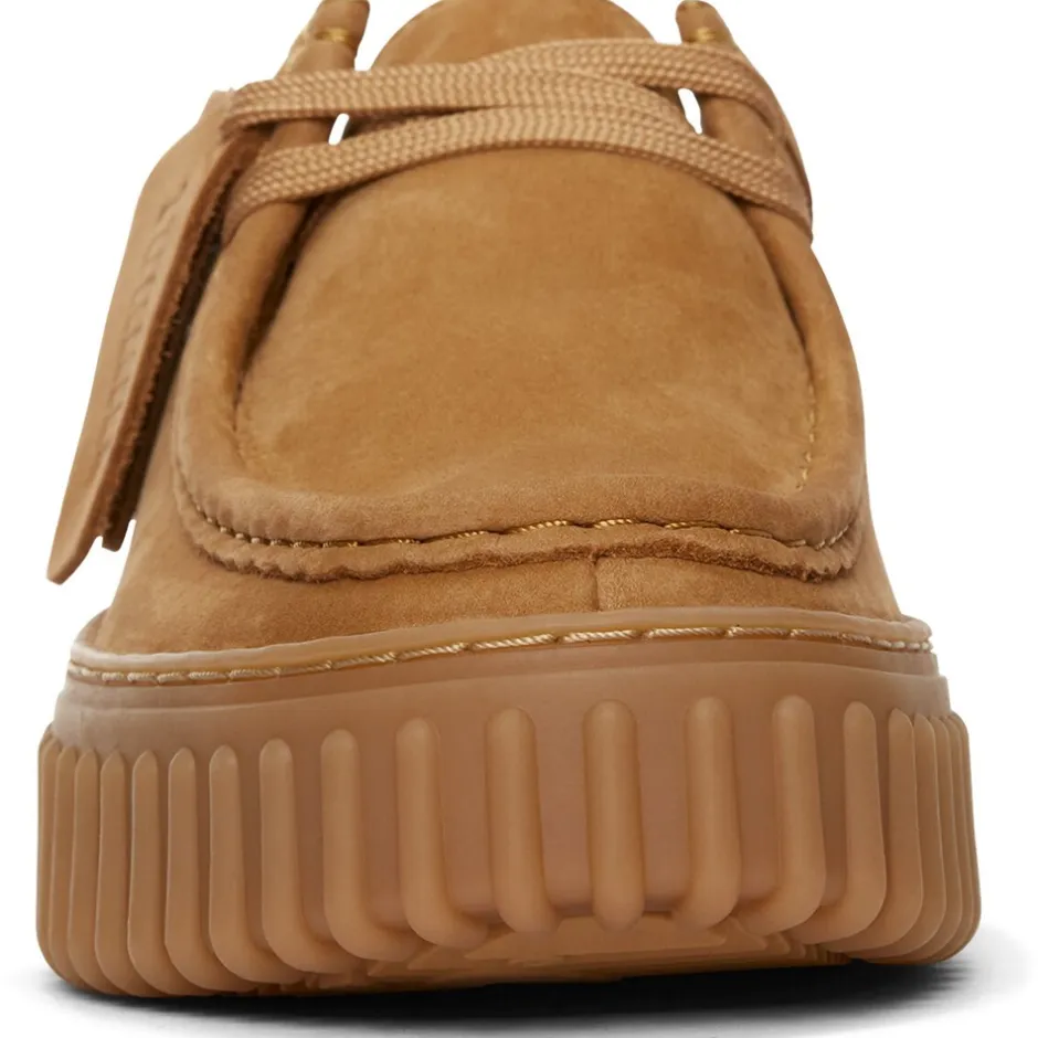 Clarks Torhill Bee D Sko, , 37.5 Light Tan Nubuck