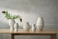 Best Knabstrup Tortus Archie No3 Vase, White