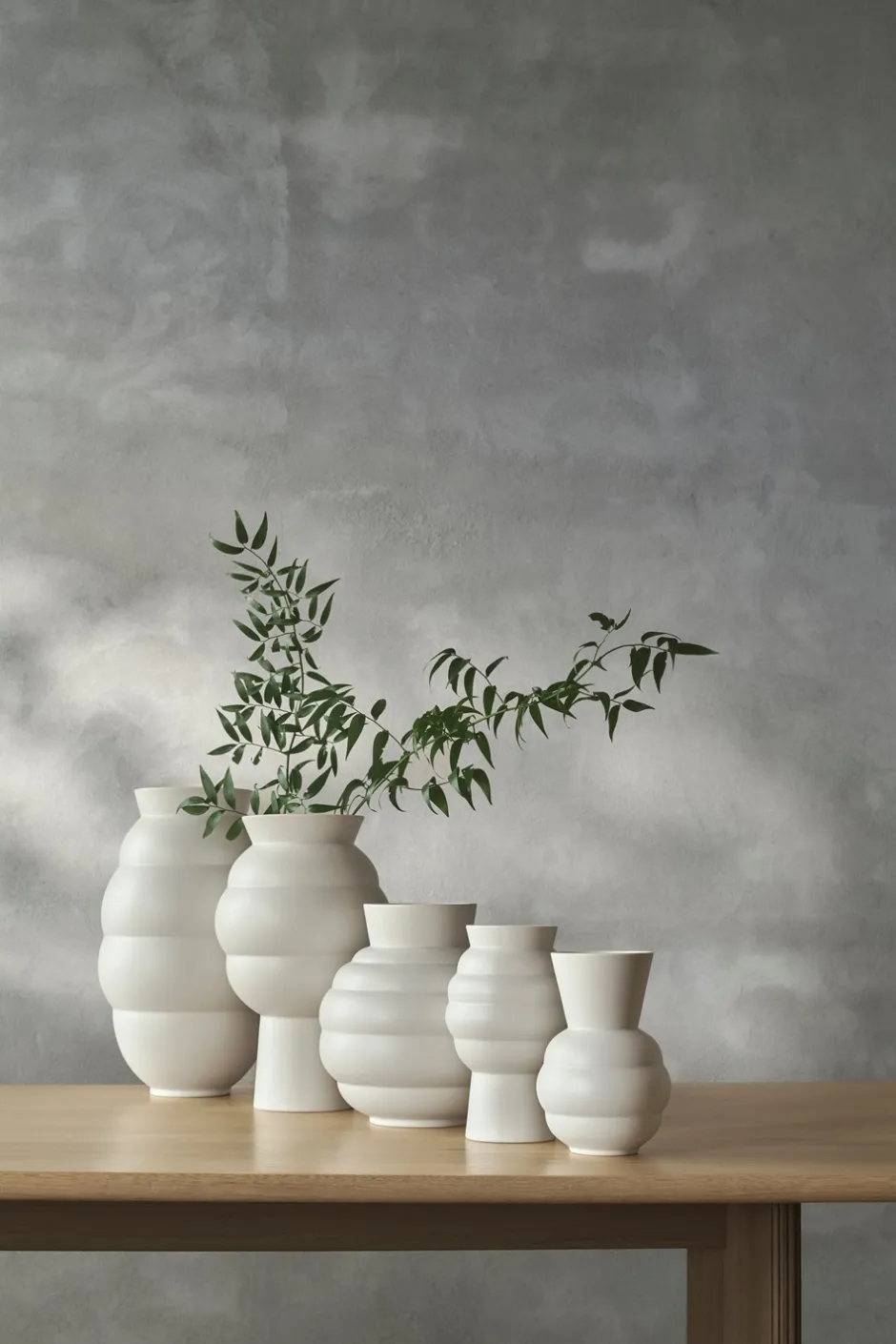 Best Knabstrup Tortus Archie No3 Vase, White