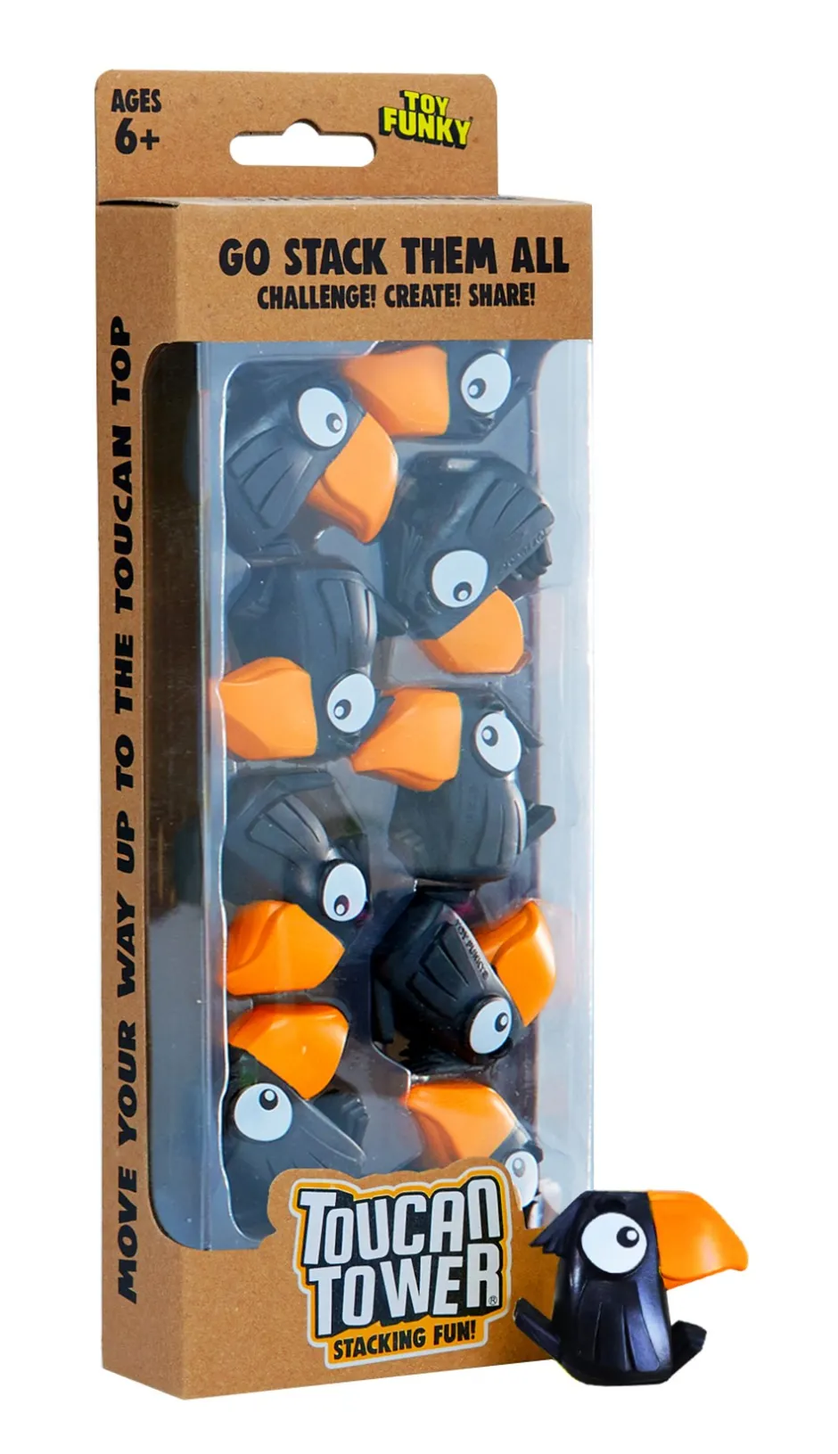 Toucan Tower Sort*Børn Spil & Puslespil