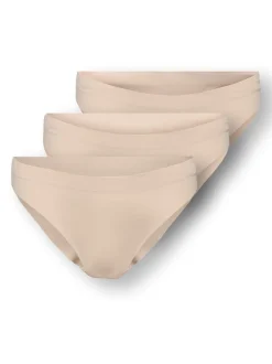 New KIDS ONLY Tracy Bonded 3-pak Briefs, , 158-164 cm Peach Taffy