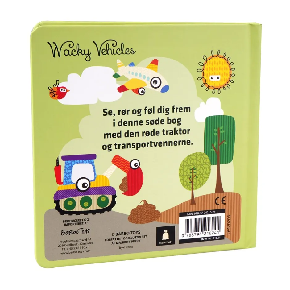 Wacky Wonders Traktor Og Transportvenner Rør & Føl Bog*Børn Børnebøger|Børnebøger