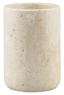 Best Mette Ditmer Travertine Tandbørsteholder, Linen