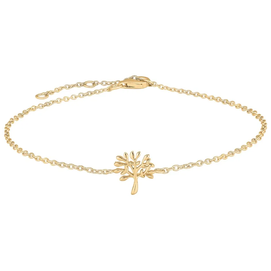 Online Nordahl Tree Armbånd, , 17+3 cm Guld