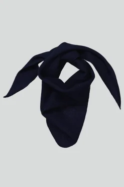Outlet NN. 07 Triangle Halstørklæde, Navy Blue