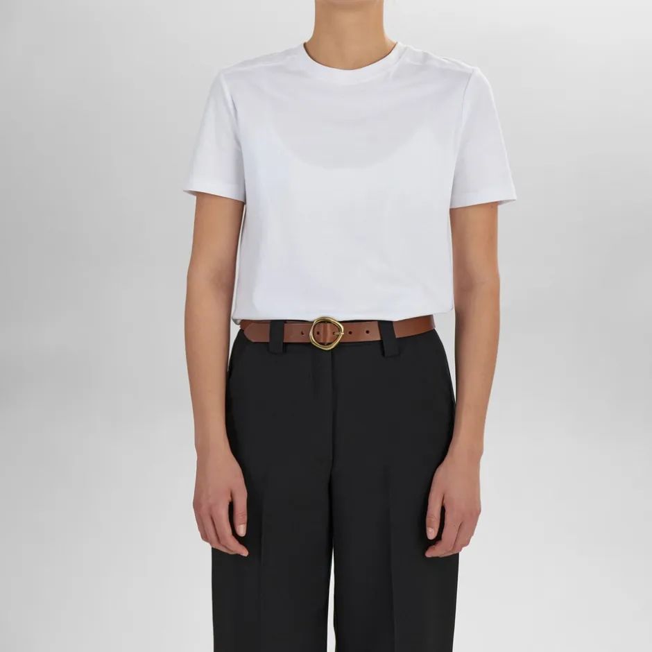 Discount Markberg Trinity Bælte, , 95 cm Cognac