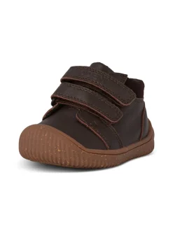Clearance Woden Tristan Leather Prewalker Sko, , 25 Chocolate