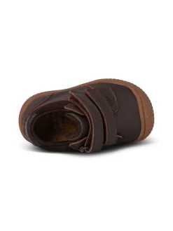 Clearance Woden Tristan Leather Prewalker Sko, , 25 Chocolate
