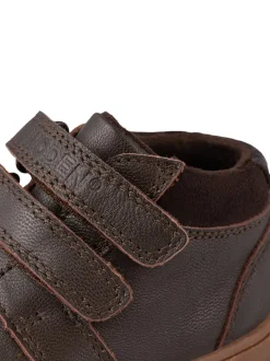Clearance Woden Tristan Leather Prewalker Sko, , 25 Chocolate