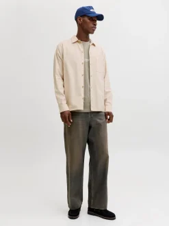 Discount Jack&Jones Tristan Overshirt, , XXL Moonbeam