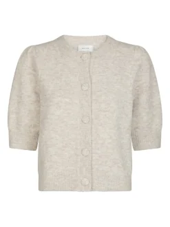Outlet Neo Noir Trudy Knit Cardigan, , 36 Beige Melange