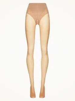 Sale Wolford Tummy 20 Control Top Tights, , S Gobi