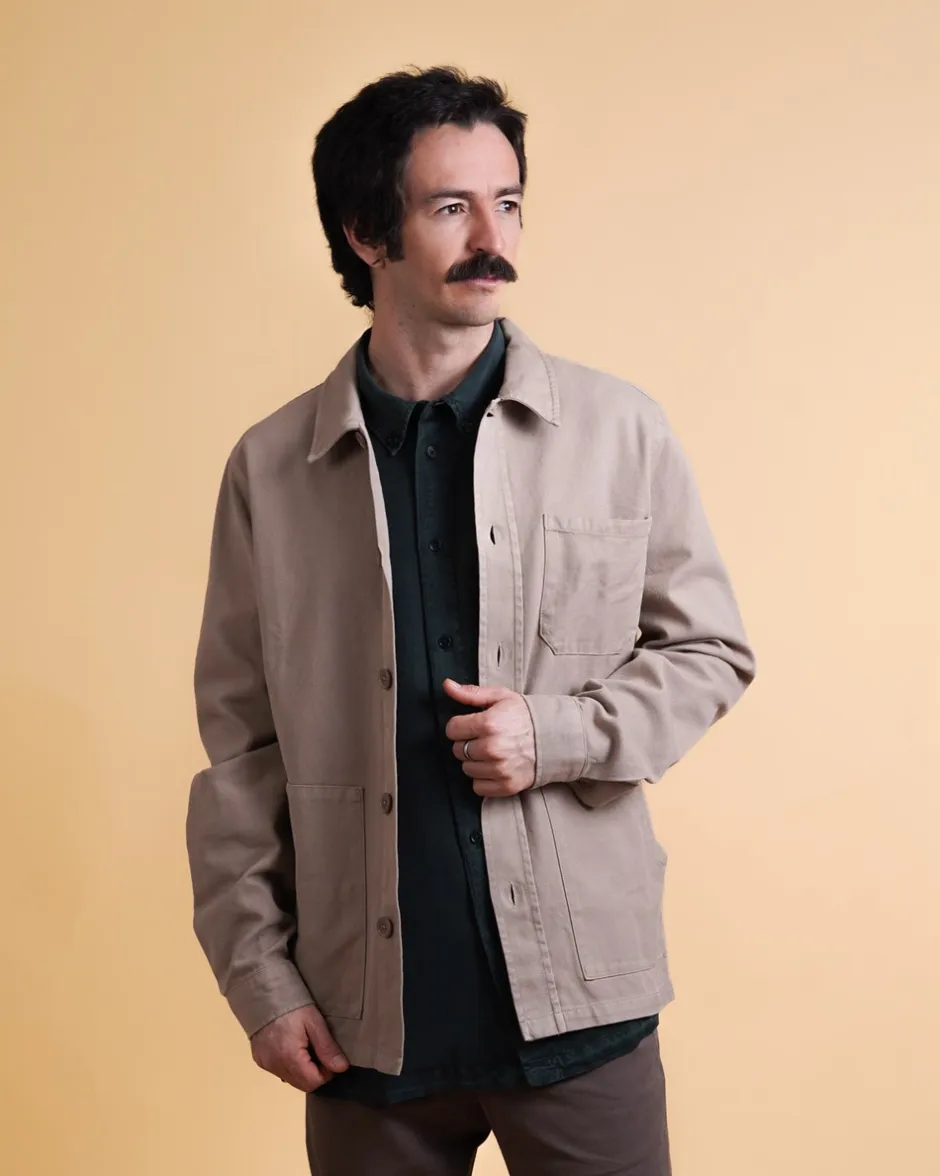 ELSK Twill Men's Overshirt, , S* Overshirts