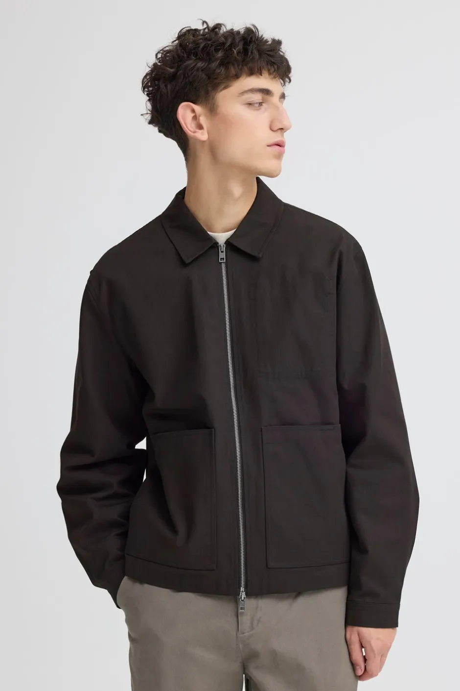 Solid Tywin Overshirt, , XXL* Overshirts