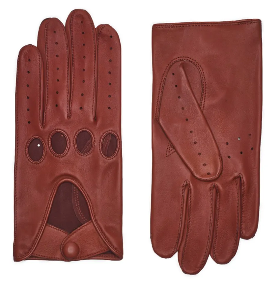 Hot Randers Handsker Uforet Herrehandsker, , 9.5 Cognac