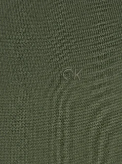 Calvin Klein Uld Striktrøje, , XXL Thyme