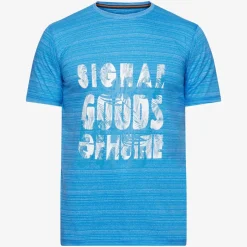 Signal Ulric Shadowstripe W. Print + T-shirt, , L* T-Shirts & Poloer