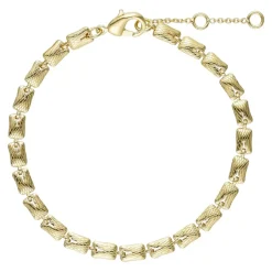 Outlet Pure By Nat Una Armbånd, , 17 cm Gold Plated