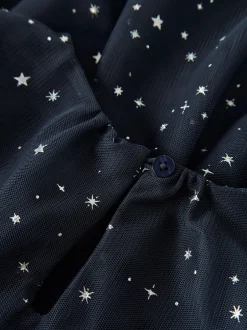 Hot Name It Vabos Kjole, , 104 cm Navy Blazer