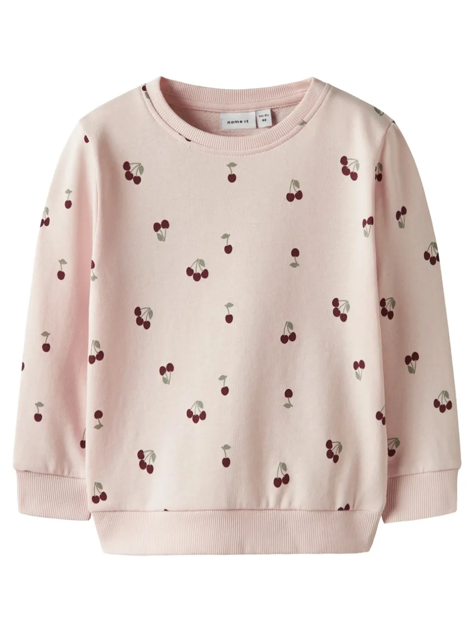 Best Name It Valba Sweatshirt, , 92 cm Crystal Pink