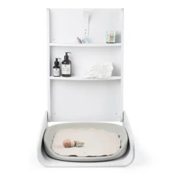 Best Sebra Væghængt Puslebord, Classic White