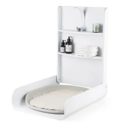 Best Sebra Væghængt Puslebord, Classic White