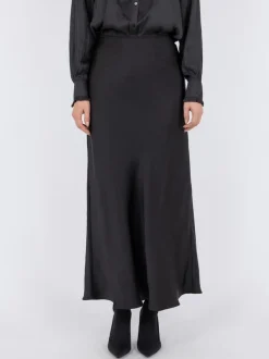 Neo Noir Vicky Heavy Sateen Nederdel, , 42*Dame Nederdele