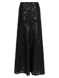 Neo Noir Vicky Sequins Nederdel, , 36*Dame Nederdele
