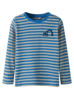 Hot Name It Villy Langærmet T-shirt, , 98 cm Delft