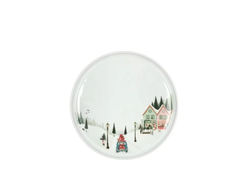 New Pillivuyt Vinter Toulouse Tallerken, , Ø26 cm Vintereventyr