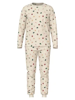 Name It Vismas Pyjamassæt, , XS*Dame Loungewear|Nattøj