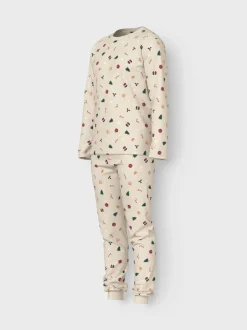Name It Vismas Pyjamassæt, , XS*Dame Loungewear|Nattøj