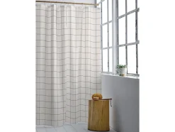 Södahl Vista Badeforhæng, , 180x220 cm Offwhite