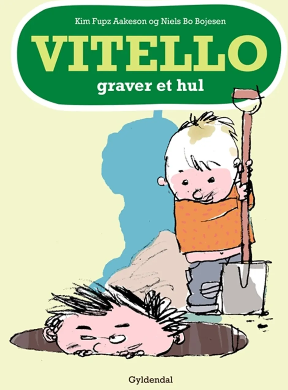 Gyldendal Vitello Graver Et Hul - Vitello #4*Børn Børnebøger|Børnebøger